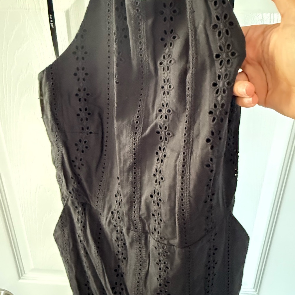 NWT ALI & JAY Black Halter Dress